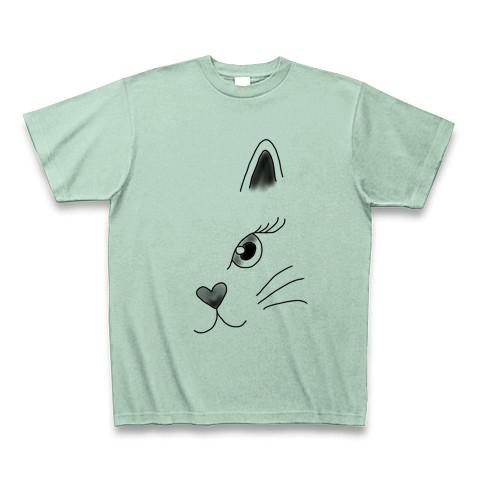 Cat ねこ ネコ 猫 Tシャツ カーキ kitten Swiss Cotton