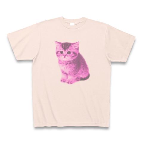 桜色の猫 Tシャツを購入|デザインTシャツ通販【ClubT】