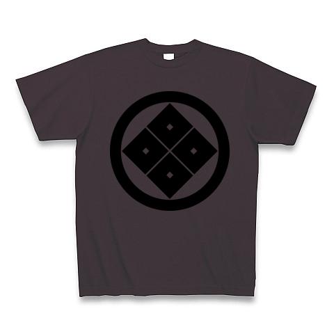 丸に隅立て四つ目 Tシャツを購入|デザインTシャツ通販【ClubT】