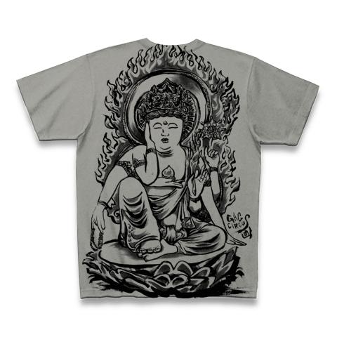 胸に梵字＋如意輪観音様を背負う形 全面プリントTシャツを購入