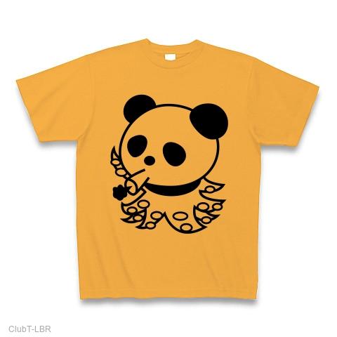 タコパンダ Tシャツ(コーラルオレンジ/通常印刷)を購入|デザインT