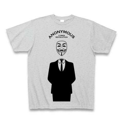 アノニマス サイバー革命 仮面＋スーツstyle Tシャツを購入|デザインT