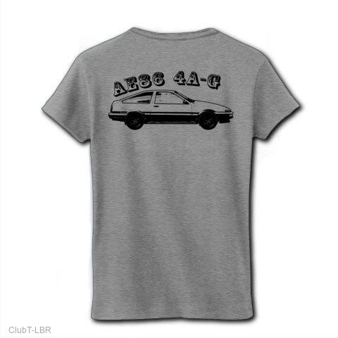 AE86・ハチロク-2 レディースTシャツを購入|デザインTシャツ通販
