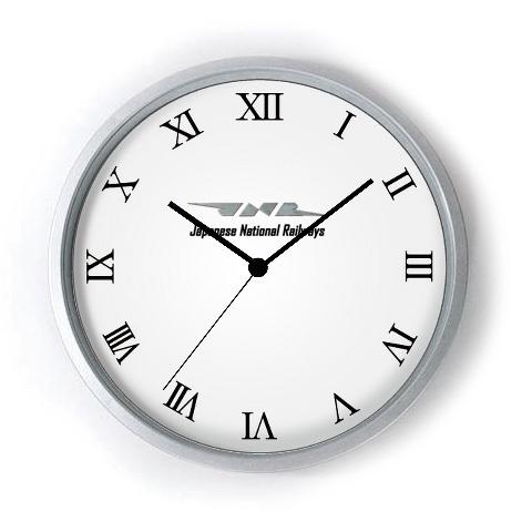 懐かしい国鉄曲入り時計と国鉄マーク