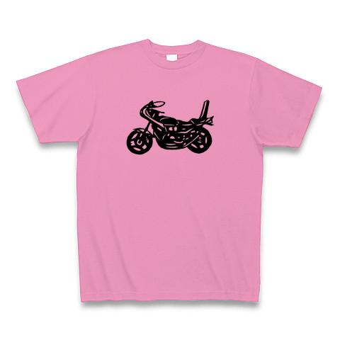 ロケットカウル 旧車会 ＣＢＸ４００ 暴走族 ホンダ Tシャツ(ピンク