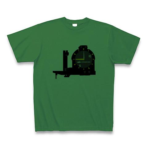 競艇 ボートレース】大時計 Tシャツ(グリーン/通常印刷)を購入