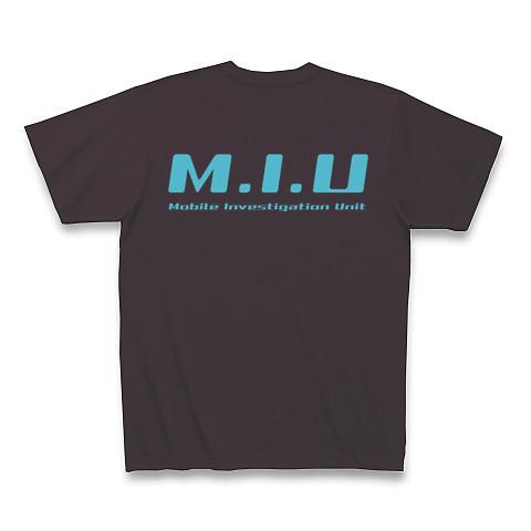 ＭＩＵ 機動捜査隊 Tシャツを購入|デザインTシャツ通販【ClubT】