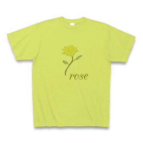 ❌薔薇好き(❁ᴗ͈ˬᴗ͈)黄色薔薇柄Tシャツ ❌薔薇好き(❁ᴗ͈ˬᴗ͈)黄色薔薇柄Tシャツ