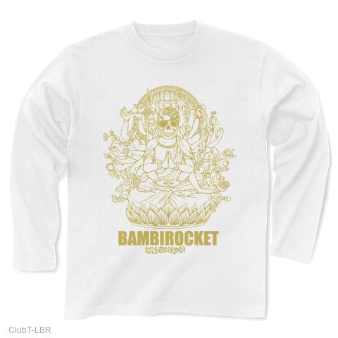 千手観音タトゥースカル 長袖Tシャツを購入|デザインTシャツ通販