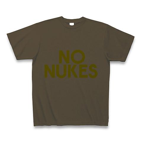 NO NUKES Tシャツ NO NUKES Tシャツを購入|デザインTシャツ通販【ClubT】