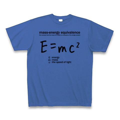 科学Tシャツ：E=mc2(エネルギー、質量、光速の関係式