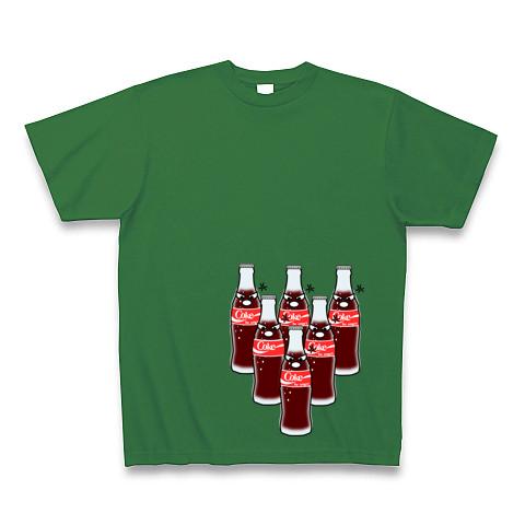 コーラがコラー Tシャツ(グリーン/Pure Color Print)を購入|デザインT