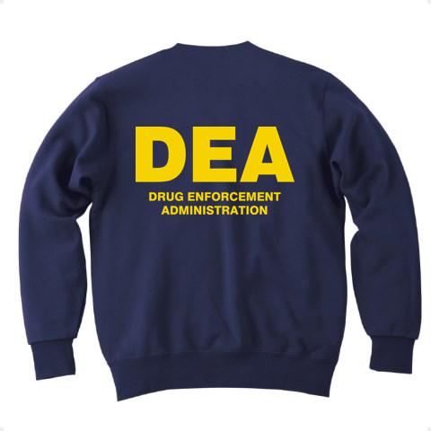 アメリカ麻薬取締局 DEA （黄） トレーナーを購入|デザインTシャツ通販【ClubT】