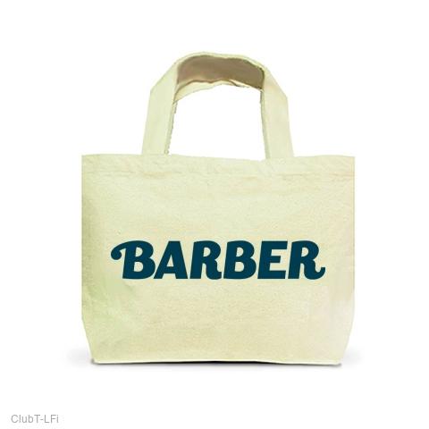 BARBER / NAVY（理容室・理髪店・床屋・理容師） トートバッグSを購入 ...