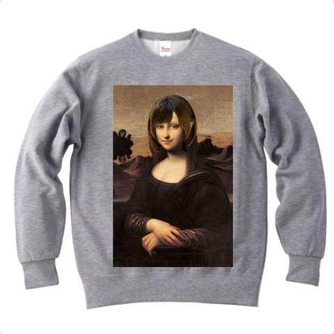 超絶めちゃかわいい女子高生風モナリザ 写真風バージョン トレーナーを