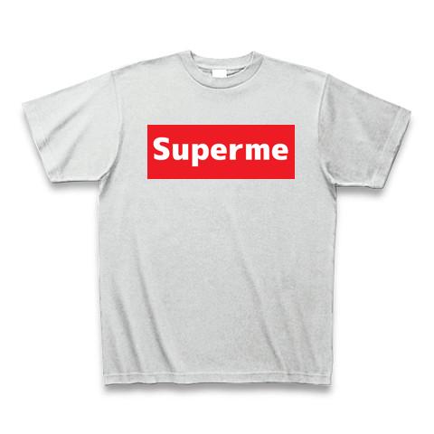 『Supermeスーパーミー！』Tシャツ(Pure Color Print)・アッシュ