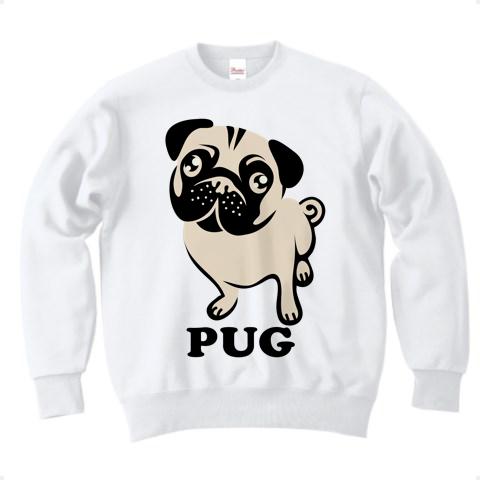 完売品　eLur ドッグスウェット pug eLur（エラー） トレーナー スウェット 「eLur」ドッグスウェット
