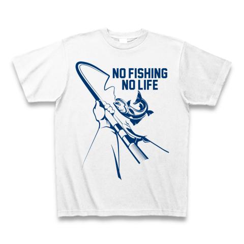 NO FISHING NO LIFE-ノーフィッシングノーライフ-ロゴTシャツ T