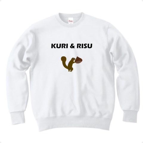 栗とリス(クリトリス)シュールでエロなTシャツデザイン
