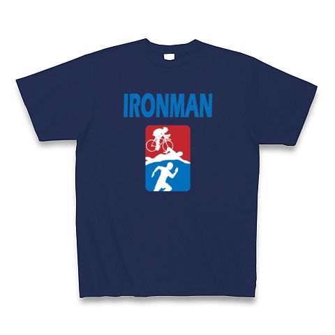トライアスロン/アイアンマンレースNBA系ロゴTシャツデザイン