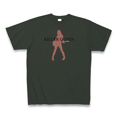 キラークイーン ロゴTシャツデザイン【Zipangu49er】ギター女子
