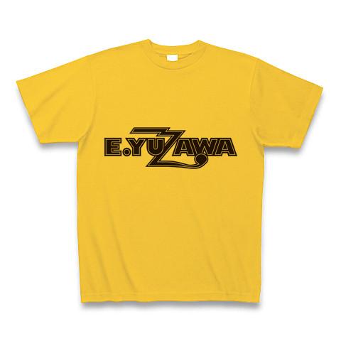 E.YAZAWA「越後湯沢」 Tシャツ(ゴールドイエロー/通常印刷)を購入