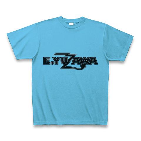 E.YAZAWA「越後湯沢」 Tシャツ(シーブルー/通常印刷)を購入|デザインT