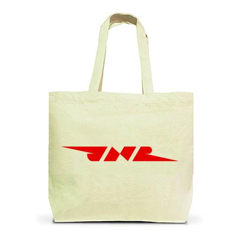 JNR 日本国有鉄道 国鉄ロゴ -赤- トートバッグL(ナチュラル)を購入