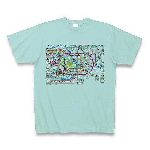 東京メトロ路線図 ROUTE MAP TOKYO METROPOLITAN AREA Tシャツを