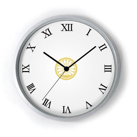 JNR 日本国有鉄道 動輪マーク 金色ロゴ 掛時計(ローマ数字)を購入