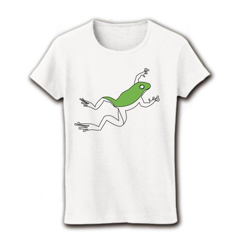 【新品】BECK カエルイラスト Tシャツ Lサイズ カエルTシャツ-ホワイト - ジェシカのちきゅう征服販売部 - BOOTH