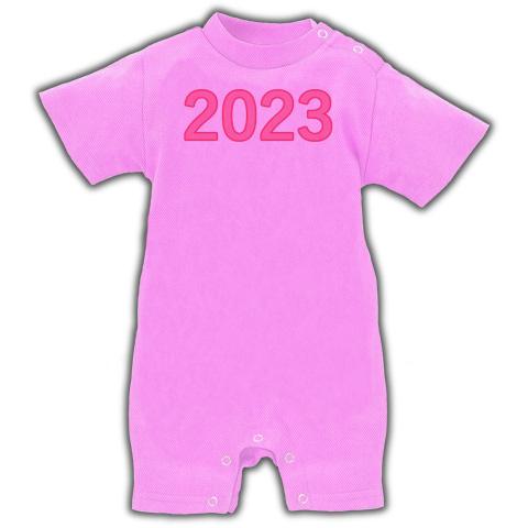 健活 2023」 ベイビーロンパース(ピンク)を購入|デザインTシャツ通販