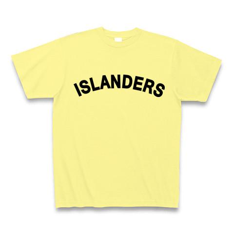 ISLANDERS(アイランダー) Tシャツ(ライトイエロー/通常印刷)を購入