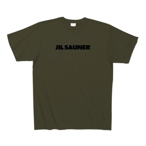 JIL SAUNER-ジルサウナー-胸面配置 黒ロゴ Tシャツを購入|デザインTシャツ通販【ClubT】