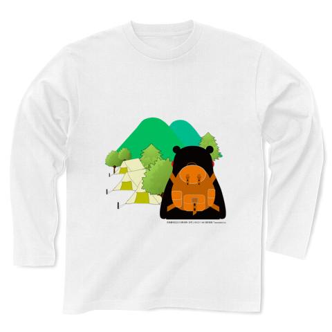 くまモンのデザインシリーズ（キャンプ） 長袖Tシャツを購入