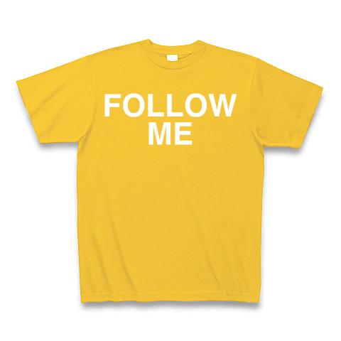 follow me up コレクション tシャツ白