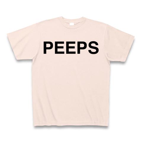 PEEPS-ピープス- Tシャツ(ライトピンク/Pure Color Print)を購入