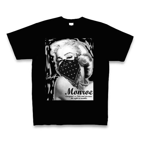 マリリンモンローギャングバンダナTシャツVer2ブラック Tシャツ