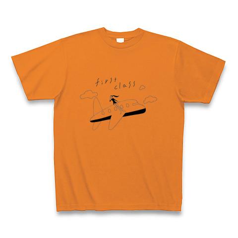 Learn to Fly Tシャツ Mサイズ オレンジ 4.7オンス ドライシルキータッチ Tシャツ | オリジナルの