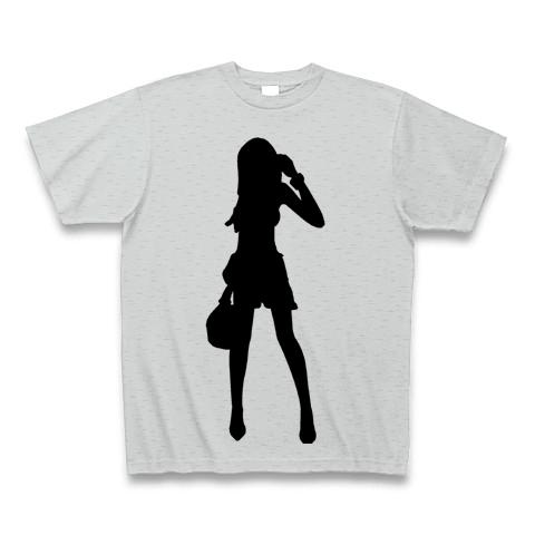 女性 シルエット Tシャツを購入|デザインTシャツ通販【ClubT】