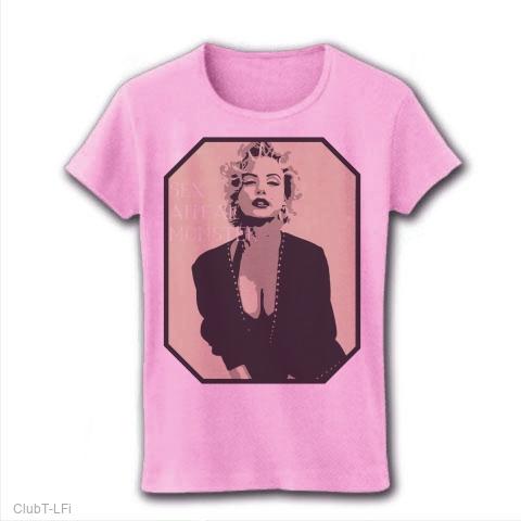 Marilyn Monroe マリリン・モンロー レディースTシャツ(ピーチ)を購入