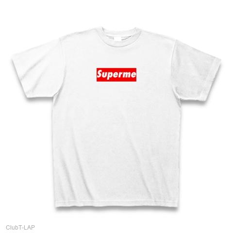 Superme (スーパーミー)BOXロゴ 全面プリントTシャツ(ホワイト)を購入 ...