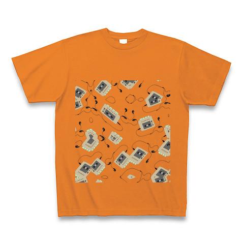 WALKMAN(歩く男）Ver.3 Tシャツ(オレンジ/Pure Color Print)を購入