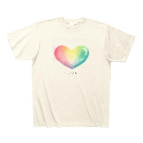 【きいろハート】Tシャツ Candlestick tシャツ レトロ グラフィック アート オーバー