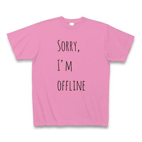 Sorry, I'm offline Tシャツを購入|デザインTシャツ通販【ClubT】