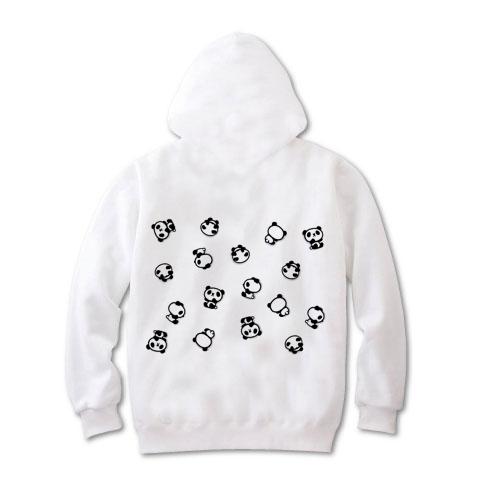 オジコ　G-PANDA パンダデザイン パーカー Sサイズ グレー
