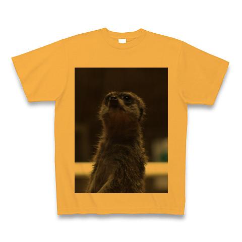 上を向くミーアキャット Tシャツを購入|デザインTシャツ通販