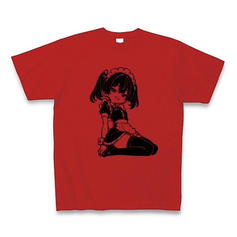 アニメキャラっぽいTシャツ-018(T-C)モノクロ。の全アイテム|デザインT
