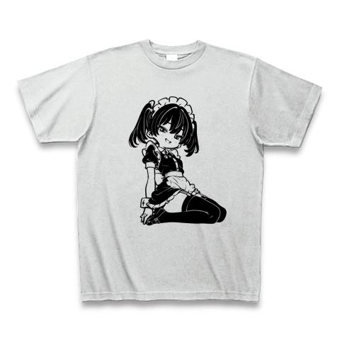 アニメキャラクター イラスト Tシャツ アニメキャラっぽいTシャツ-018(T-C)モノクロ。の全アイテム|デザインT