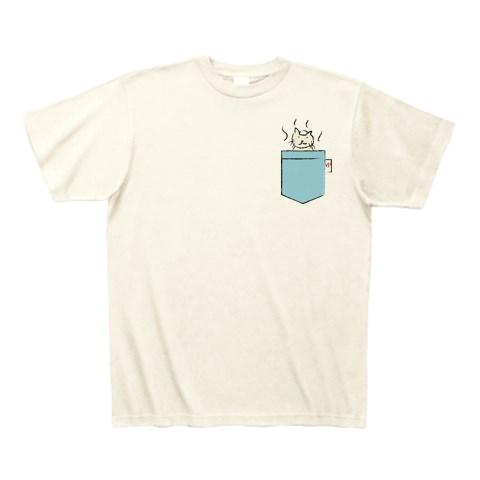 お風呂ポケット Tシャツ(アイボリー/通常印刷)を購入|デザインT